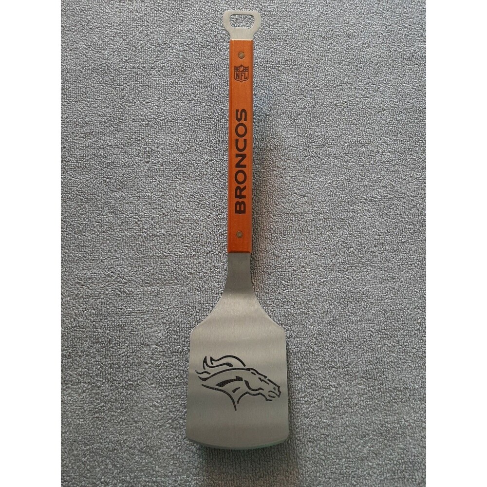 Denver Broncos Spatula BBQ Grill Utensil Sportula *minor scuff marks see picture